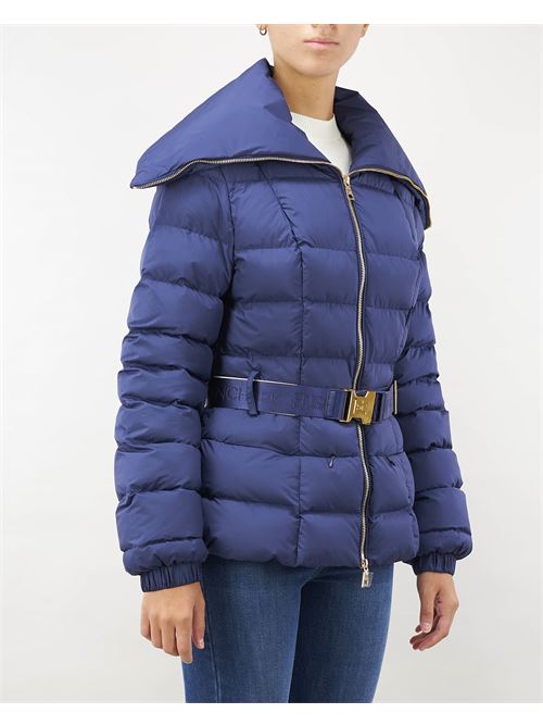 Short nylon down jacket with wide collar Elisabetta Franchi ELISABETTA FRANCHI | Jacket | PI76D46E2B75